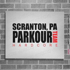 Shirts Posters / 4"x6" / White Parkour Team
