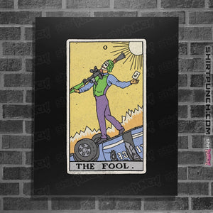 Shirts Posters / 4"x6" / Black The Fool