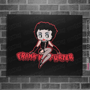 Shirts Posters / 4"x6" / Black Frank N Boop