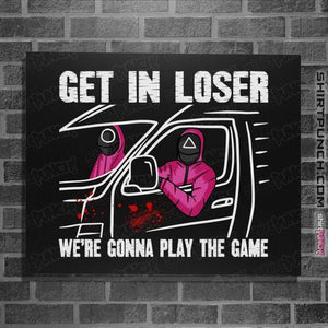 Secret_Shirts Posters / 4"x6" / Black Play The Game