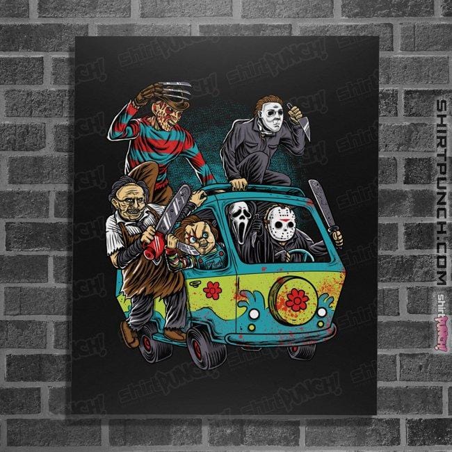 Secret_Shirts Posters / 4"x6" / Black The Massacre Machine