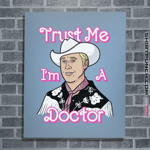 Secret_Shirts Posters / 4"x6" / Powder Blue Doctor Doll
