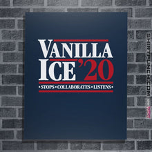 Load image into Gallery viewer, Shirts Posters / 4&quot;x6&quot; / Navy Vanilla Ice 20
