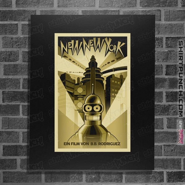 Secret_Shirts Posters / 4"x6" / Black New New  York
