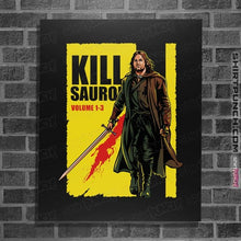 Load image into Gallery viewer, Secret_Shirts Posters / 4&quot;x6&quot; / Black KILL DARK LORD
