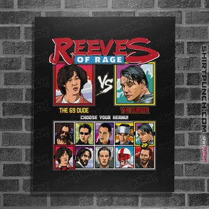 Shirts Posters / 4"x6" / Black Reeves Of Rage