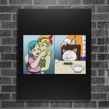Load image into Gallery viewer, Shirts Posters / 4&quot;x6&quot; / Black Girl Yelling At A Cat
