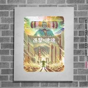 Daily_Deal_Shirts Posters / 4"x6" / White Attack On Katamari