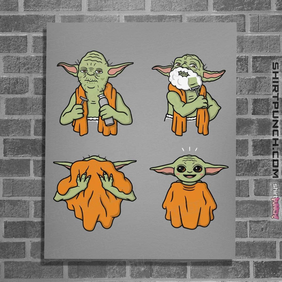 Shirts Posters / 4"x6" / Sports Grey Shaving Meme