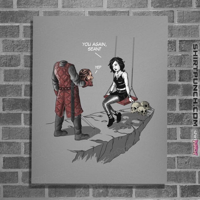 Shirts Posters / 4"x6" / Sports Grey Sean Insists