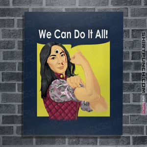 Secret_Shirts Posters / 4"x6" / Navy We Can Do It All!
