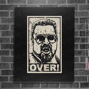 Secret_Shirts Posters / 4"x6" / Black OVER!