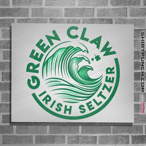 Secret_Shirts Posters / 4"x6" / White Green Claw