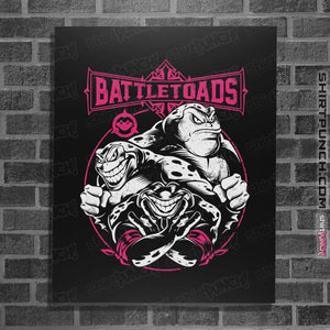 Shirts Posters / 4"x6" / Black Toadally Metal