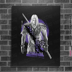 Daily_Deal_Shirts Posters / 4"x6" / Black Masamune's Shadow