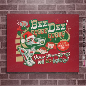 Daily_Deal_Shirts Posters / 4"x6" / Red Buddy Droid