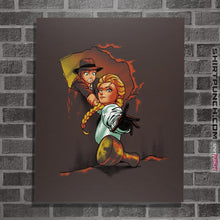 Load image into Gallery viewer, Shirts Posters / 4&quot;x6&quot; / Dark Chocolate Let it Go
