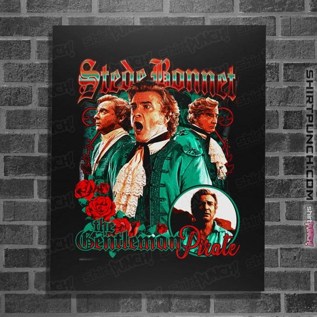 Secret_Shirts Posters / 4"x6" / Black Stede!