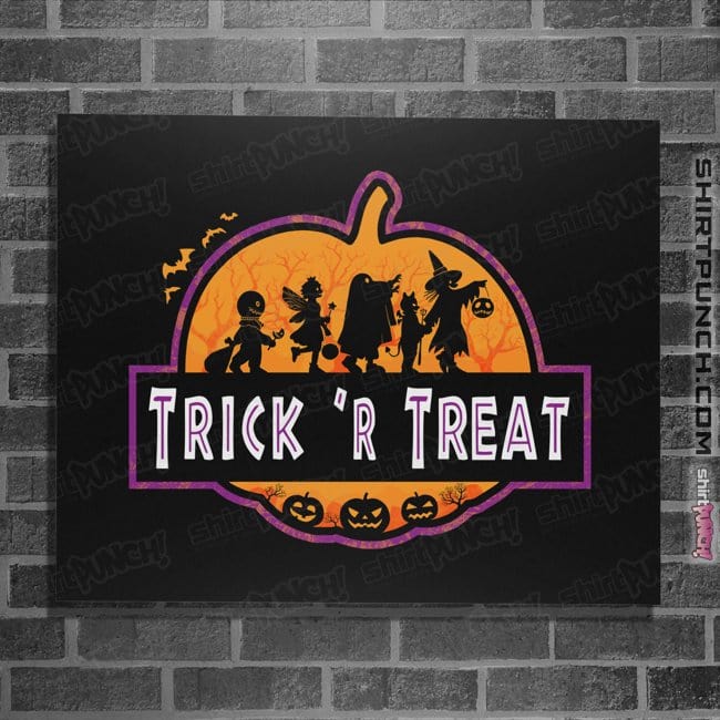 Secret_Shirts Posters / 4"x6" / Black Trick 'R Treat
