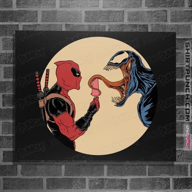 Last_Chance_Shirts Posters / 4"x6" / Black Venom Ice Cream