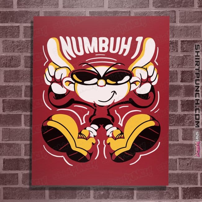 Secret_Shirts Posters / 4"x6" / Red Numbuh 01