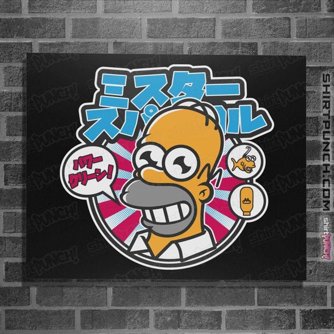 Secret_Shirts Posters / 4"x6" / Black Super Dishwashing