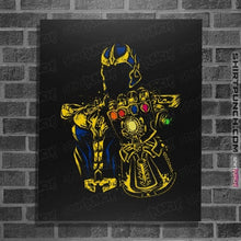 Load image into Gallery viewer, Shirts Posters / 4&quot;x6&quot; / Black The Mad Titan
