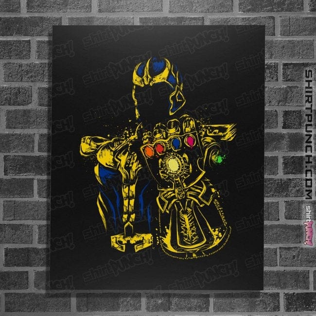 Shirts Posters / 4"x6" / Black The Mad Titan