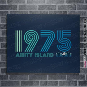 Secret_Shirts Posters / 4"x6" / Navy Amity Island 1975