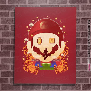Daily_Deal_Shirts Posters / 4"x6" / Red Mario Memories