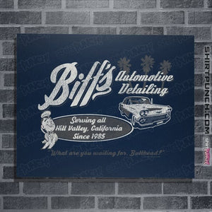 Daily_Deal_Shirts Posters / 4"x6" / Navy Biff's Auto Detailing