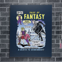 Load image into Gallery viewer, Shirts Posters / 4&quot;x6&quot; / Navy Tales Of Fantasy 7
