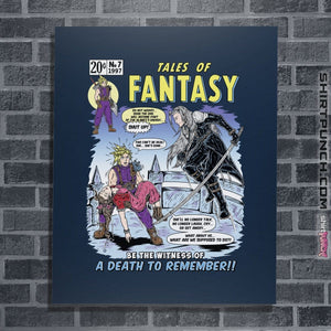 Shirts Posters / 4"x6" / Navy Tales Of Fantasy 7