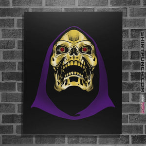 Shirts Posters / 4"x6" / Black Skeletor 800