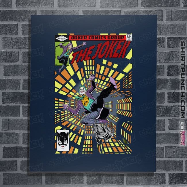 Secret_Shirts Posters / 4"x6" / Navy Napier Joker