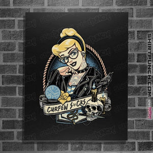Daily_Deal_Shirts Posters / 4"x6" / Black Rocker Cinderella