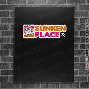 Shirts Posters / 4"x6" / Black Sunken Place