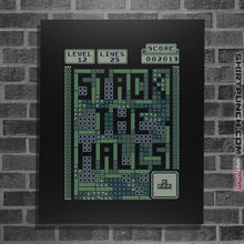 Load image into Gallery viewer, Shirts Posters / 4&quot;x6&quot; / Black Stack The Halls
