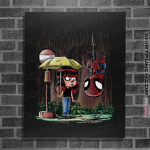 Load image into Gallery viewer, Daily_Deal_Shirts Posters / 4&quot;x6&quot; / Black My Neighbor Spidey
