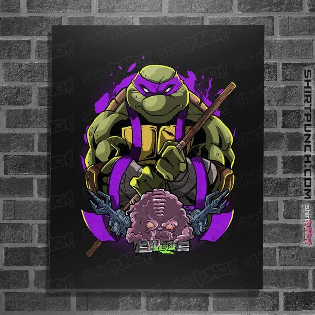 Daily_Deal_Shirts Posters / 4"x6" / Black The Nerd Brother