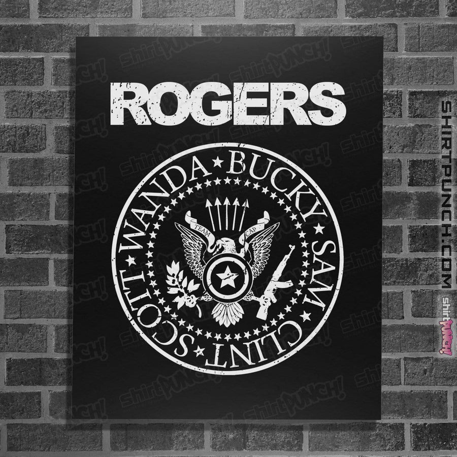 Shirts Posters / 4"x6" / Black Team Captain