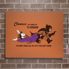 Load image into Gallery viewer, Secret_Shirts Posters / 4&quot;x6&quot; / Orange Go  Directly To Arkham
