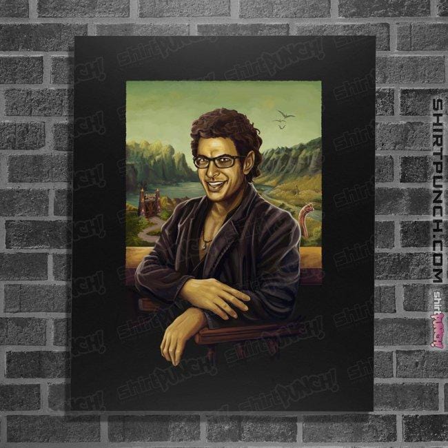 Shirts Posters / 4"x6" / Black Mona Malcolm