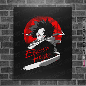 Shirts Posters / 4"x6" / Black Eraser Head