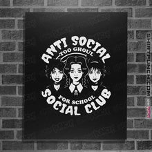 Load image into Gallery viewer, Shirts Posters / 4&quot;x6&quot; / Black School Ghouls
