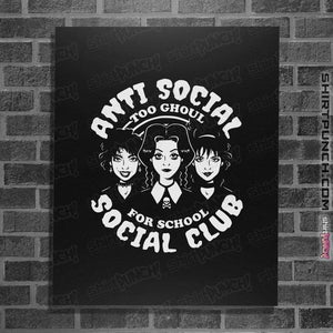 Shirts Posters / 4"x6" / Black School Ghouls