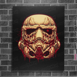 Shirts Posters / 4"x6" / Black Skull Trooper