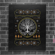 Load image into Gallery viewer, Shirts Posters / 4&quot;x6&quot; / Black Grace Golden Tree Ugly Sweater
