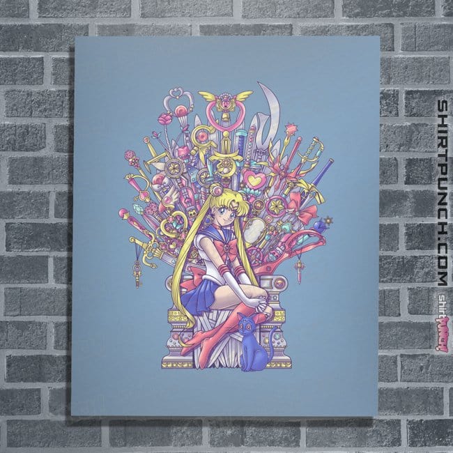 Shirts Posters / 4"x6" / Powder Blue Throne Of Magic
