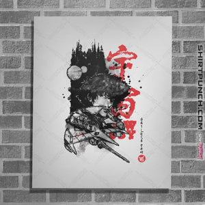 Shirts Posters / 4"x6" / White Western Bebop